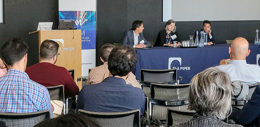 Maryellen Giger and Dr. Abel Kho answer questions